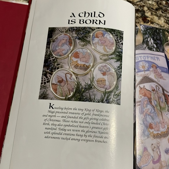 The Stockings Were Hung Embroidery Book with full directions - Picture 4 of 16